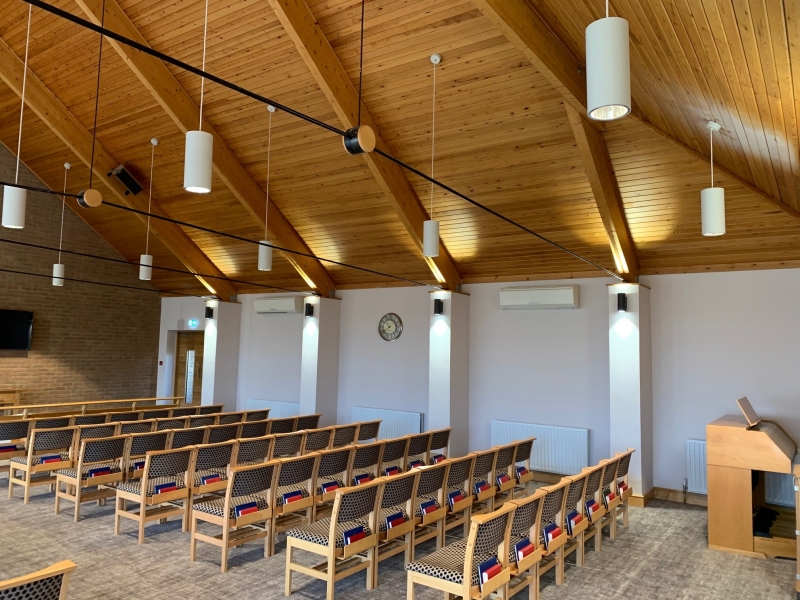 Crematorium Chapel Refurbishment MJ Electrical